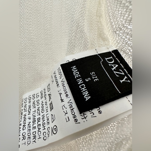 NWOT Dazy Ribbed Knit Cardigan - S - Picture 6 of 7